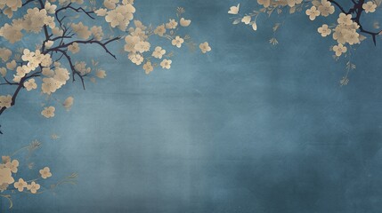 japanese blue paper vintage background