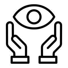 eye line icon