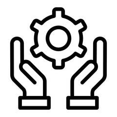 management line icon