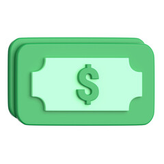 Money 3D Illustration