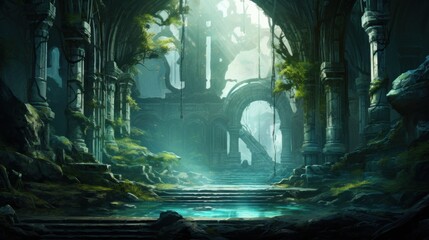 Fantasy Ruins Artwork