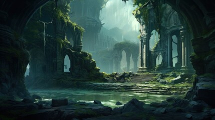 Fantasy Ruins Artwork