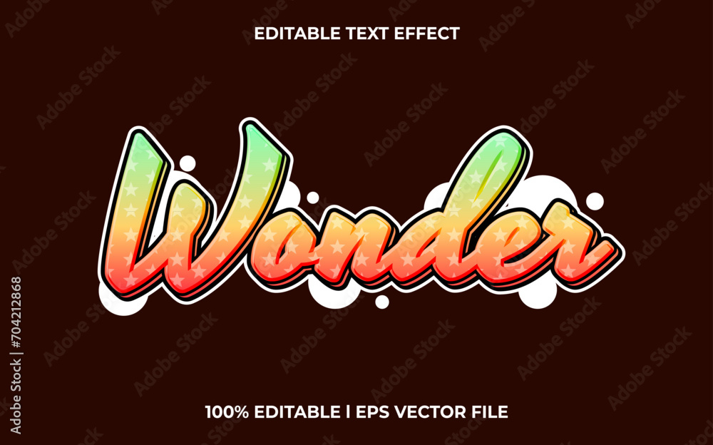 Poster vector saturday vibes editable font. typography template text effect. lettering vector illustration 