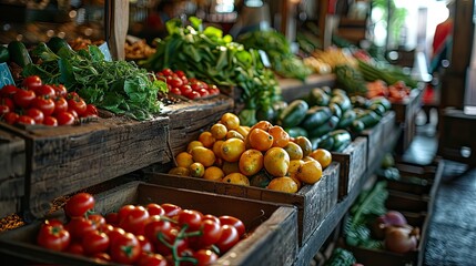 Fototapeta na wymiar Premium Quality Organic Elements Food Market, Wallpaper Pictures, Background Hd