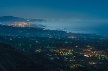 Santa Barbara County Nightfall