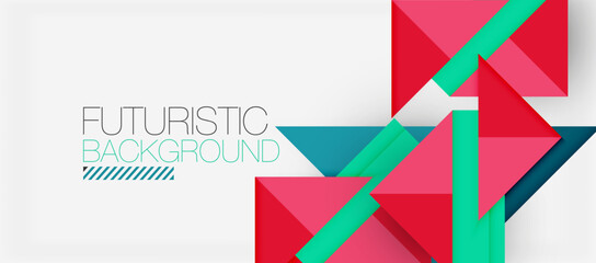 Triangle Vector Background Illustration For Wallpaper, Banner, Background, Card, Book Illustration, landing page