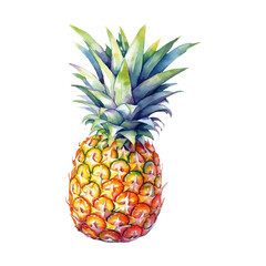 Pineapple Watercolor
