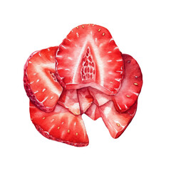 Strawberry Watercolor