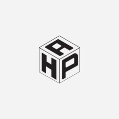 Obraz premium Cube letter logo design