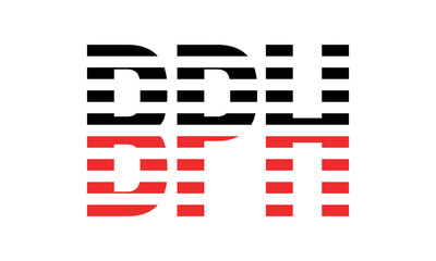 BPH three initial letter iconic line negative space minimal logo design vector template. monogram, abstract, wordmark, business, typography, minimalist, brand, company, flat, modern, unique, simple