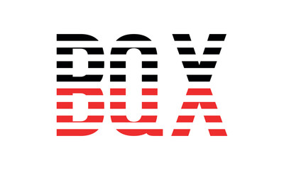 BQX three initial letter iconic line negative space minimal logo design vector template. monogram, abstract, wordmark, business, typography, minimalist, brand, company, flat, modern, unique, simple