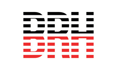 BRH three initial letter iconic line negative space minimal logo design vector template. monogram, abstract, wordmark, business, typography, minimalist, brand, company, flat, modern, unique, simple