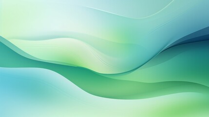 Captivating Soft Green and Blue Abstract Background: Modern Artistic Vector Design for Creative Wallpaper and Digital Composition