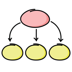 Organization Diagram Chart Design
