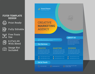 Cretive Marketing Agency Flyer Template