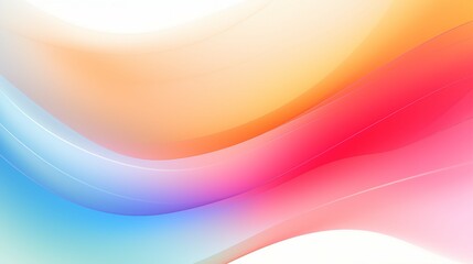 Vibrant Abstract Blurred Gradient Mesh Background: A Modern Digital Art Concept in Bright Colors with Soft, Smooth Motion for Contemporary Designs