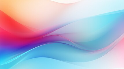 Vibrant Abstract Blurred Gradient Mesh Background: A Modern Digital Art Concept in Bright Colors with Soft, Smooth Motion for Contemporary Designs