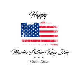 martin luther king day banner layout design, vector illustration