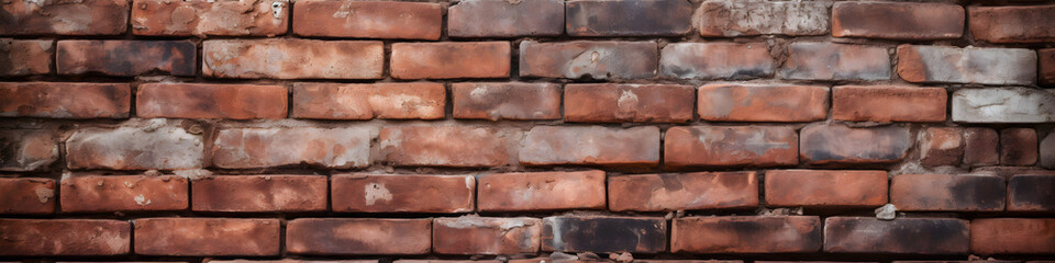 Obraz premium brick wall texture background banner