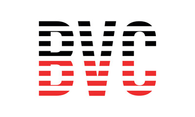 BVC three initial letter iconic line negative space minimal logo design vector template. monogram, abstract, wordmark, business, typography, minimalist, brand, company, flat, modern, unique, simple