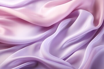 Gradient pink and purple silk fabric