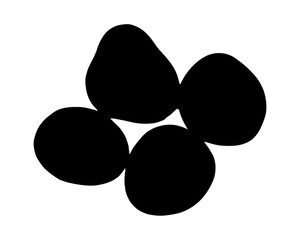 Lupin Seeds Icons isolated on a white background.png