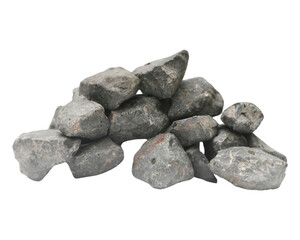 lump of silver or platinum or rare earth minerals on isolated on a white background.png