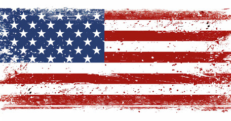 Fototapeta premium アメリカ国旗の背景,American Flag Background,Generative AI 