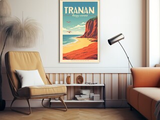 Eye-Catching Poster Mockup for Events and Promotions - AI Generated