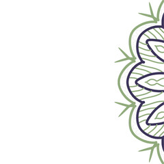 Obraz premium Luxury mandala background with golden arabesque pattern Arabic Islamic east style