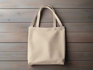 Eco-Friendly Tote Bag Mockup for Shopping and Branding - AI Generated