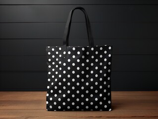 Eco-Friendly Tote Bag Mockup for Shopping and Branding - AI Generated