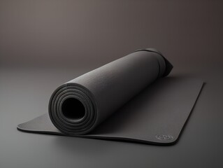 Tranquil Yoga Mat Mockup for Wellness and Fitness - AI Generated