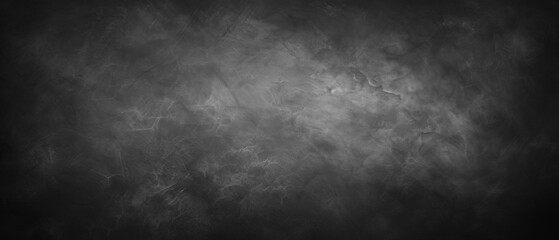 Blackboard texture background, chalkboard with grunge black and gray texture  - obrazy, fototapety, plakaty