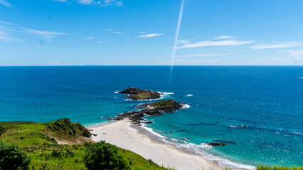 beach and sea