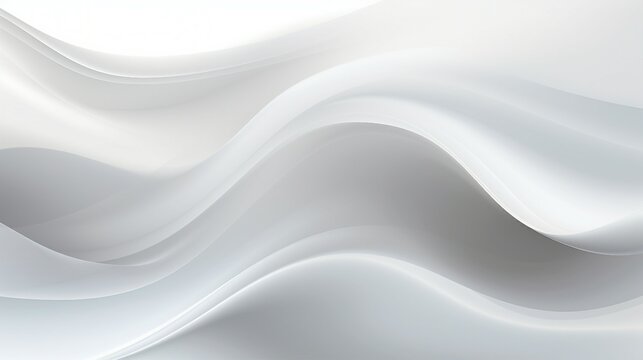 Soothing Minimalism: Subtle Abstract White and Grey Background, a Modern Design Concept for Creative Projects © Sunanta