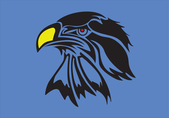 eagle head vector
