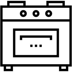 Cooking Range Vector Icon