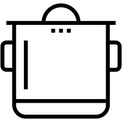 Cooking Pan Vector Icon
