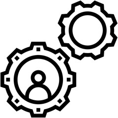 Management Vector Icon