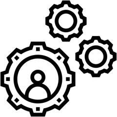 Management Vector Icon