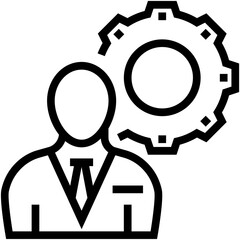 Management Vector Icon