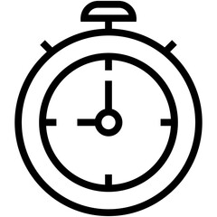 Stopwatch Vector Icon