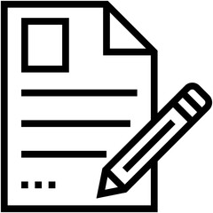Writing Vector Icon