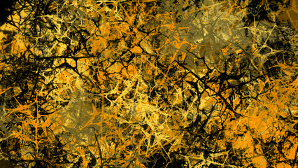 yellow abstract geometric paint background wallpaper