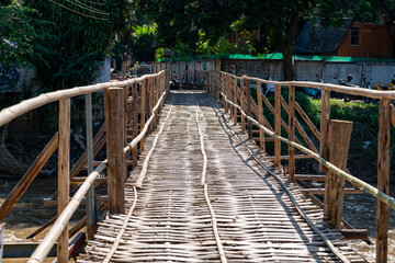 Obraz premium Bridges, Footpaths Nature Trails