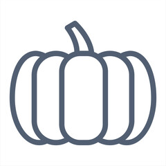 Pumpkin Icon Logo Design Vector Template Illustration Sign And Symbol Pixels Perfect