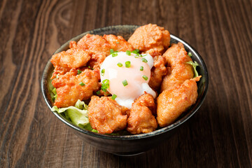 から揚げ丼