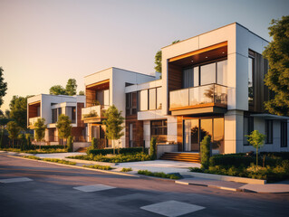 Experience the blend of luxury and innovation in these private townhouses. Featuring stylish modern architecture, they redefine residential urban living.