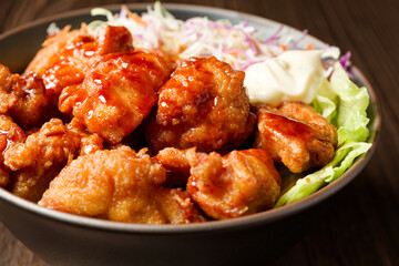 から揚げ丼